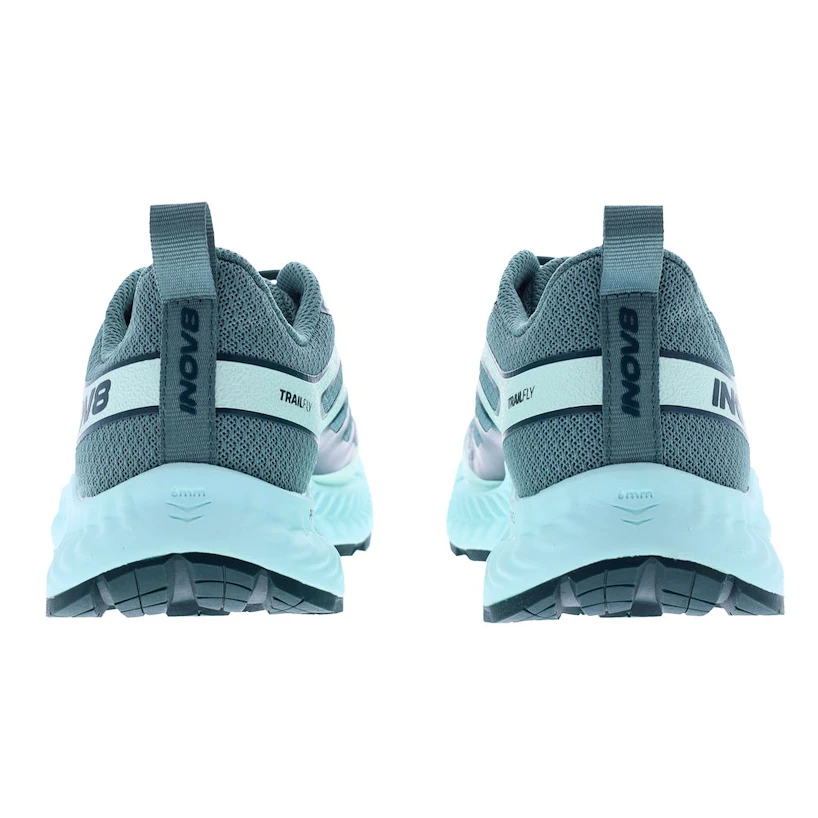 Dames hardloopschoenen Inov-8 Trailfly (W) Light green/Dark teal