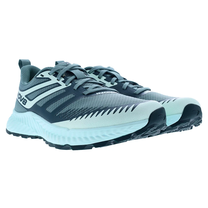 Dames hardloopschoenen Inov-8 Trailfly (W) Light green/Dark teal