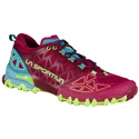 Dames hardloopschoenen La Sportiva  Bushido II Red Plum/Topaz