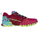 Dames hardloopschoenen La Sportiva  Bushido II Red Plum/Topaz