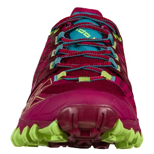 Dames hardloopschoenen La Sportiva  Bushido II Red Plum/Topaz