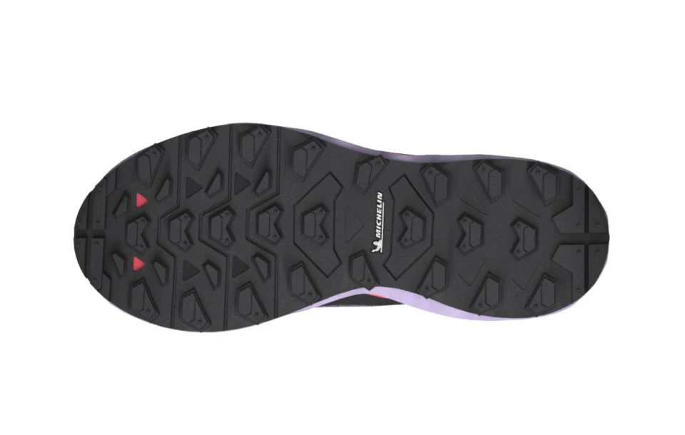 Dames hardloopschoenen Mizuno  Wave Daichi 7 Pastel Lilac/Wisteria/Sun Kissed Coral