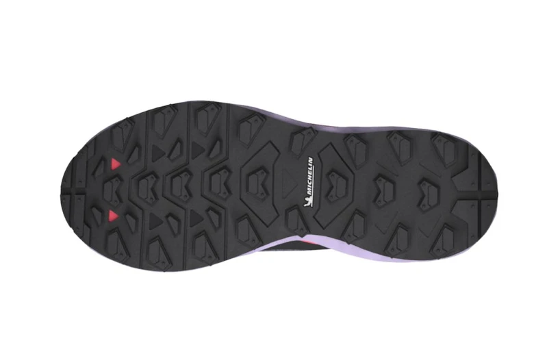 Dames hardloopschoenen Mizuno  Wave Daichi 7 Pastel Lilac/Wisteria/Sun Kissed Coral  UK 5,5