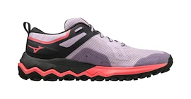 Dames hardloopschoenen Mizuno Wave Ibuki 4 Pastel Lilac/Black Oyster/Sun Kissed Coral