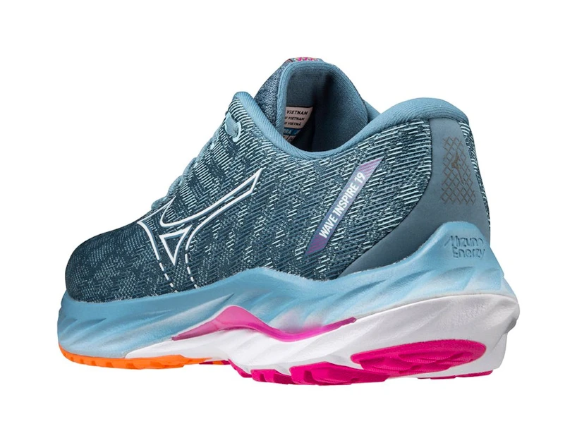 Dames hardloopschoenen Mizuno  Wave Inspire 19 Provincial Blue/White/807 C