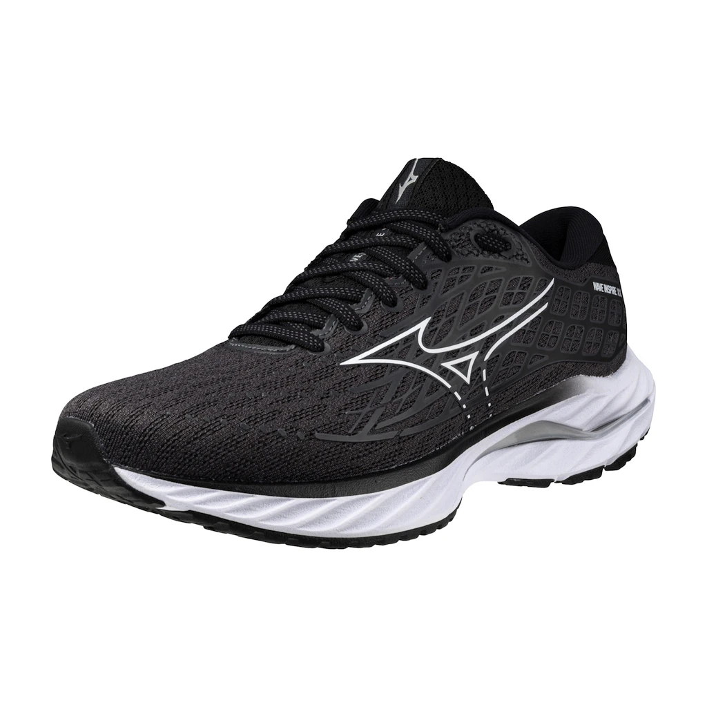 Dames hardloopschoenen Mizuno  Wave Inspire 20 Ebony/White/Black