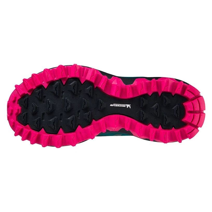 Dames hardloopschoenen Mizuno  Wave Mujin 8 Kajaking/Lagoon  UK 8