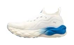 Dames hardloopschoenen Mizuno Wave Neo Ultra Undyed White/8401 C/Peace Blue UK 4,5