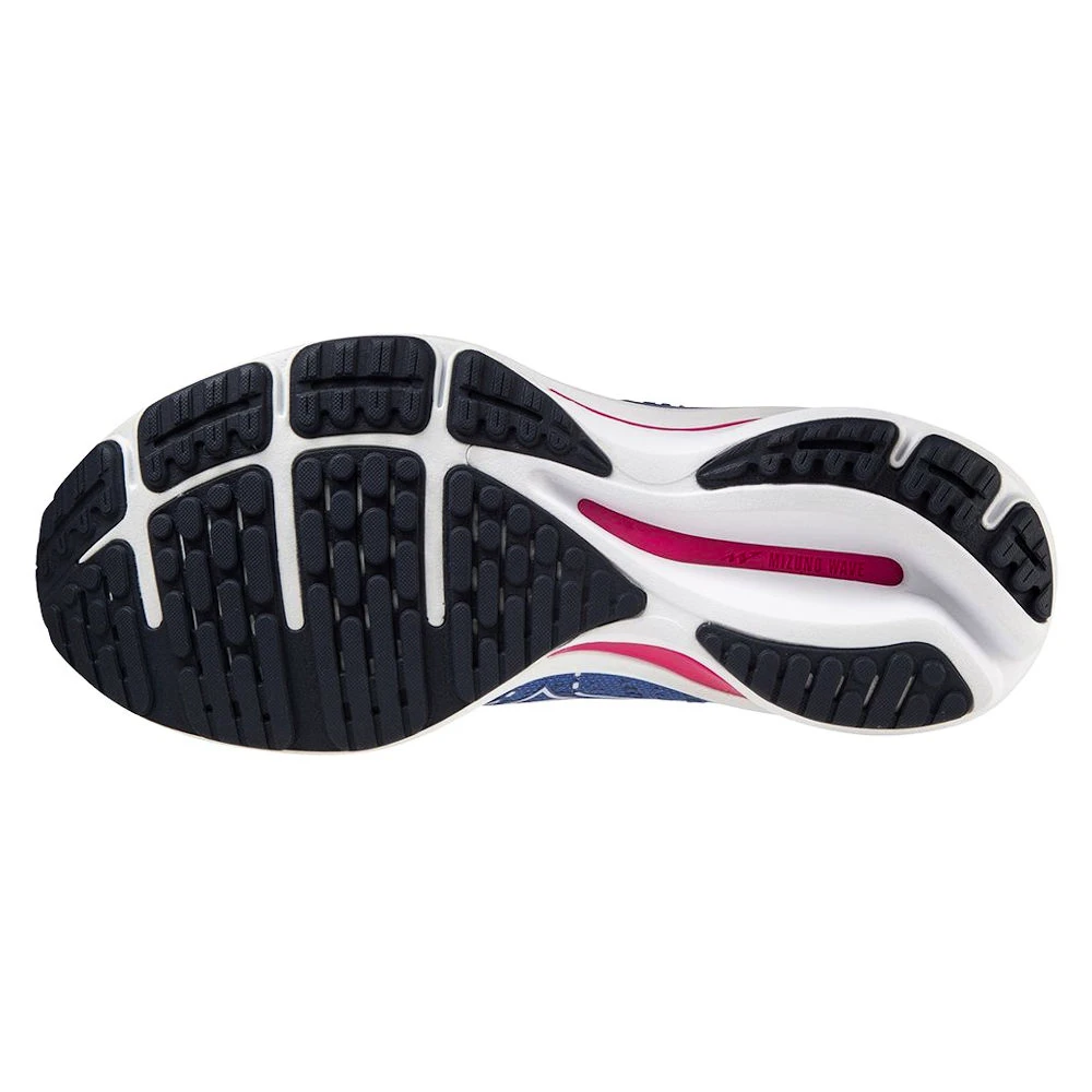 Dames hardloopschoenen Mizuno  Wave Rider 25 Amparo Blue/White