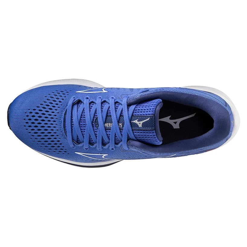Dames hardloopschoenen Mizuno  Wave Rider 25 Amparo Blue/White