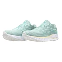 Dames hardloopschoenen Mizuno Wave Rider 27 Eggshell Blue/White/Anise Flower