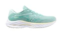 Dames hardloopschoenen Mizuno Wave Rider 27 Eggshell Blue/White/Anise Flower