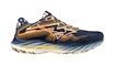 Dames hardloopschoenen Mizuno  Wave Rider 27 (Roxy) Naval Academy/White/Peach fuzz
