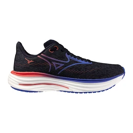 Dames hardloopschoenen Mizuno Wave Rider 29 Odyssey Gray/Iris Bloom/Calyps