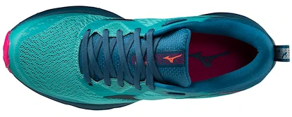 Dames hardloopschoenen Mizuno  Wave Rider TT Lagoon/Moroccan Blue