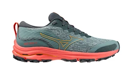 Dames hardloopschoenen Mizuno Wave Rider Tt Lead/Carrot Curl/Nasturtium