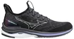 Dames hardloopschoenen Mizuno  Wave Rider Wave Rider Neo 2 / Blackened Pearl / 10077C / Violet Glow