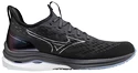 Dames hardloopschoenen Mizuno  Wave Rider Wave Rider Neo 2 / Blackened Pearl / 10077C / Violet Glow