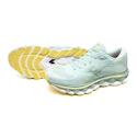 Dames hardloopschoenen Mizuno Wave Sky 7 Eggshell Blue/White/Sunshine