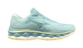 Dames hardloopschoenen Mizuno Wave Sky 7 Eggshell Blue/White/Sunshine