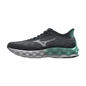 Dames hardloopschoenen Mizuno  Wave Sky 8 India Ink / Neo Silver / Dusty Jade Green  UK 6