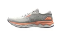 Dames hardloopschoenen Mizuno Wave Skyrise 4 Snow White/Nightshadow Blue/Coral Reef