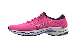 Dames hardloopschoenen Mizuno Wave Ultima 14 High-Vis Pink/Snow White/Purple Punch