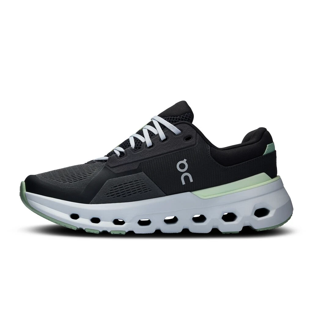 Dames hardloopschoenen On Cloudrunner 2 Shadow/Lima