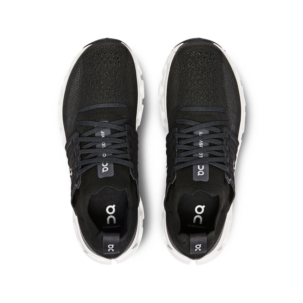 Dames hardloopschoenen On Cloudswift 3 All Black