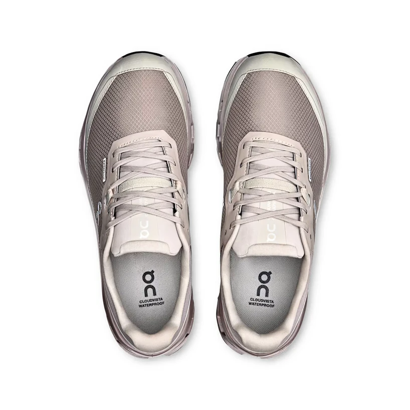 Dames hardloopschoenen On Cloudvista 2 Waterproof Fog/Cinder