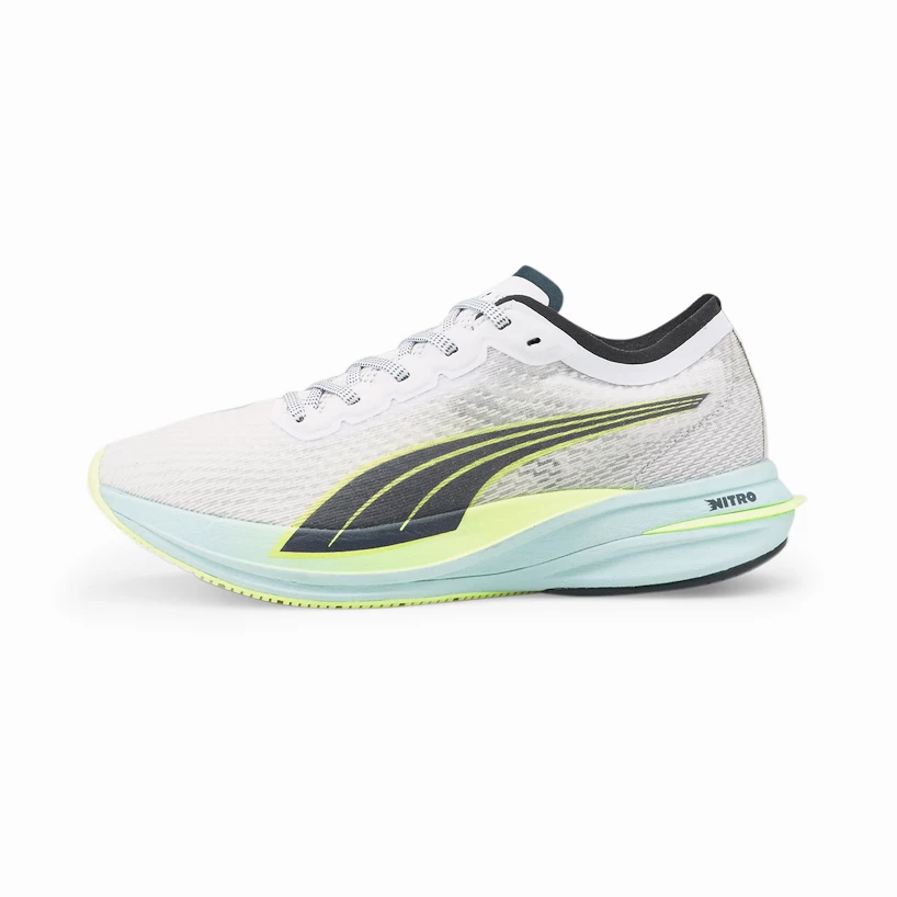 Dames hardloopschoenen Puma  Deviate Nitro White  EUR 38,5