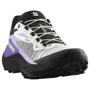 Dames hardloopschoenen Salomon Genesis Black/White/Liberty   UK 7,5
