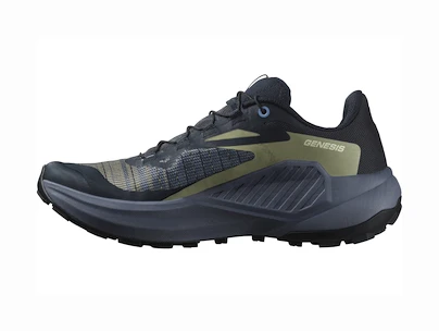 Dames hardloopschoenen Salomon Genesis W Carbon/Grisaille/Aloe Wash