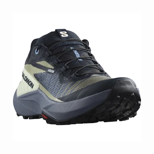Dames hardloopschoenen Salomon Genesis W Carbon/Grisaille/Aloe Wash