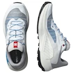 Dames hardloopschoenen Salomon Genesis White/Lunar Rock/Transcend Blue