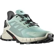 Dames hardloopschoenen Salomon  Supercross Supercross 4 W Aqua/Lunar Rock