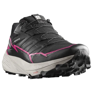 Dames hardloopschoenen Salomon Thundercross  Gore-Tex Black/Black/Pink Glo