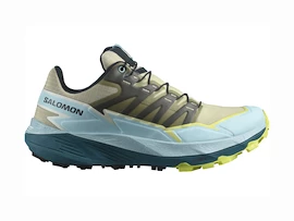 Dames hardloopschoenen Salomon THUNDERCROSS W Alfalfa/TanagerTurquoise/Sunny Lime