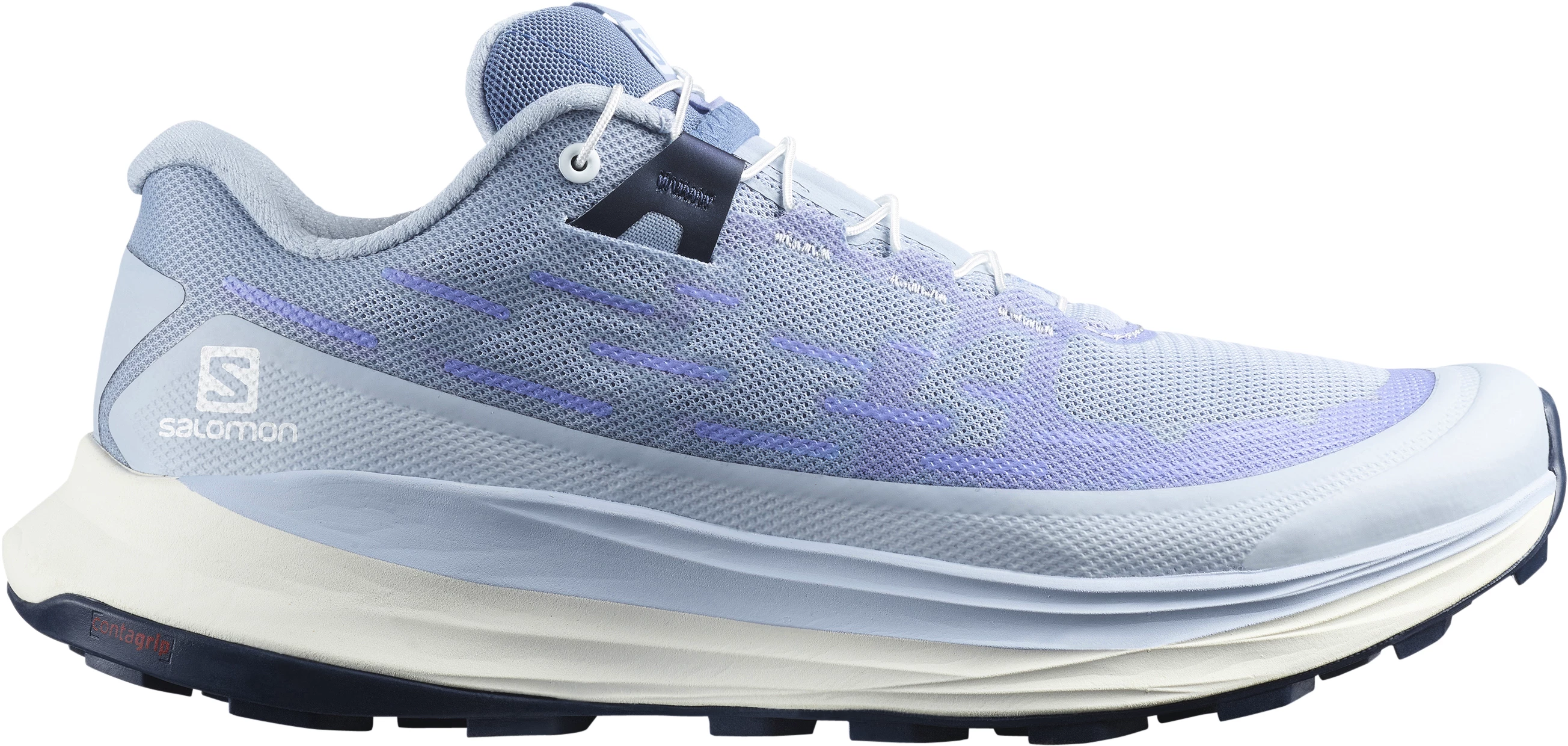 Dames hardloopschoenen Salomon Ultra Glide Zen Blue/White  UK 7