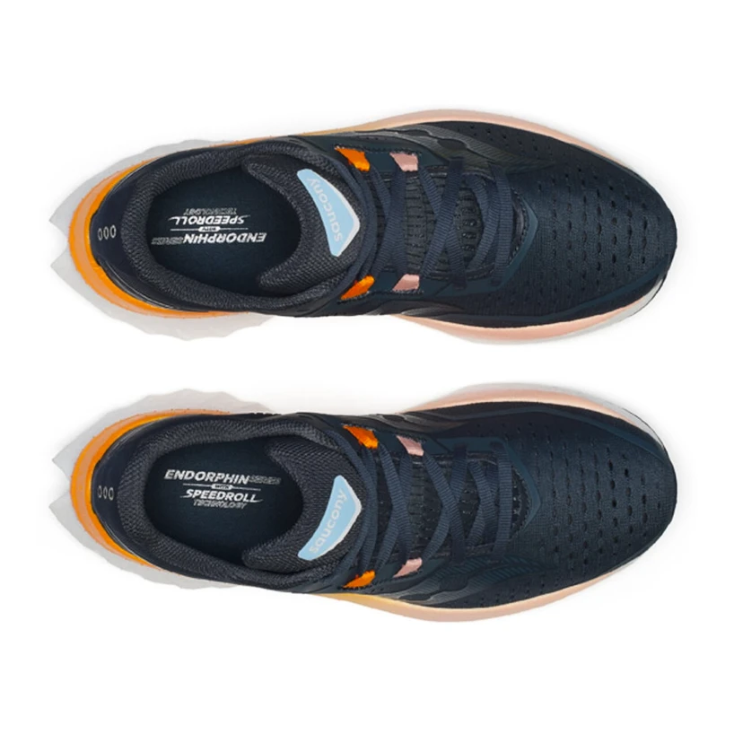 Dames hardloopschoenen Saucony Endorphin Speed 4 Dusk/Peel