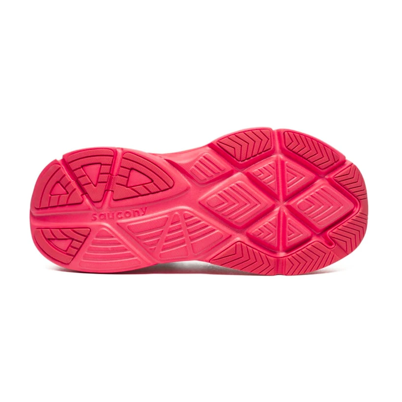 Dames hardloopschoenen Saucony  Gids 17 Currant/Cayenne  UK 4,5