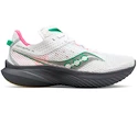 Dames hardloopschoenen Saucony Kinvara 14 White/Gravel