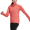 Dames hoodie adidas  Run Fast 1/2 Zip Semi Turbo