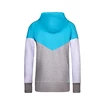 Dames hoodie BIDI BADU  Flavia Lifestyle Hoody Aqua/Grey White