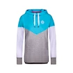 Dames hoodie BIDI BADU  Flavia Lifestyle Hoody Aqua/Grey White S