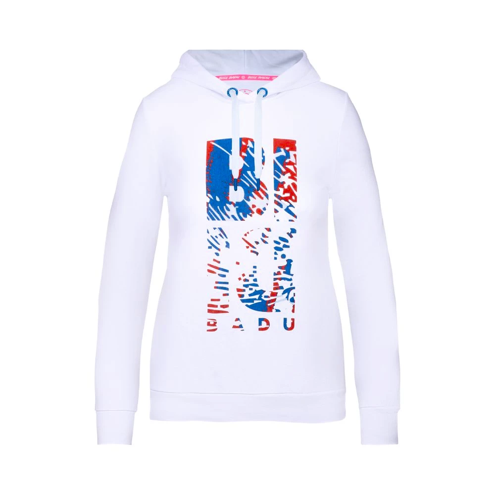 Dames hoodie BIDI BADU  Tendai Lifestyle Hoody White/Blue M