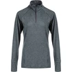 Dames hoodie Endurance  Core X1 Elite Melange Midlayer Black Melange