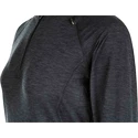 Dames hoodie Endurance  Core X1 Elite Melange Midlayer Black Melange