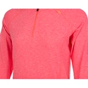Dames hoodie Endurance  Core X1 Elite Melańge Midlayer Pitaya Pink