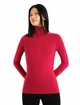 Dames hoodie Icebreaker  W 260 Tech LS Half Zip Cherry